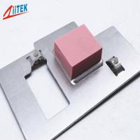 China Soft 27shore00 Heat Sink Thermal Pad , High Conductivity Thermal Gap Filler Pad factory