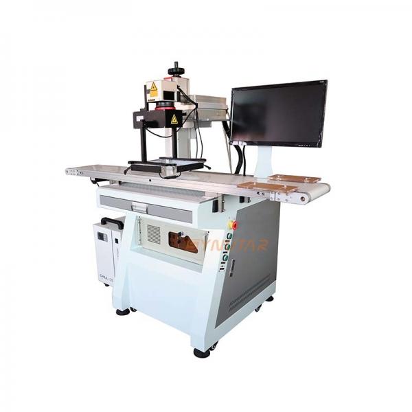 Quality 220V 20W Automatic Laser Marking Machine Fiber / UV / CO2 Laser for sale