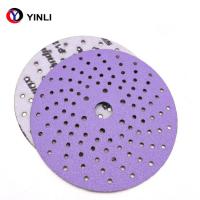 China Metal Polishing Zirconia Sanding Disc 6 Inch Sanding Discs 80 Grit With Multihole factory
