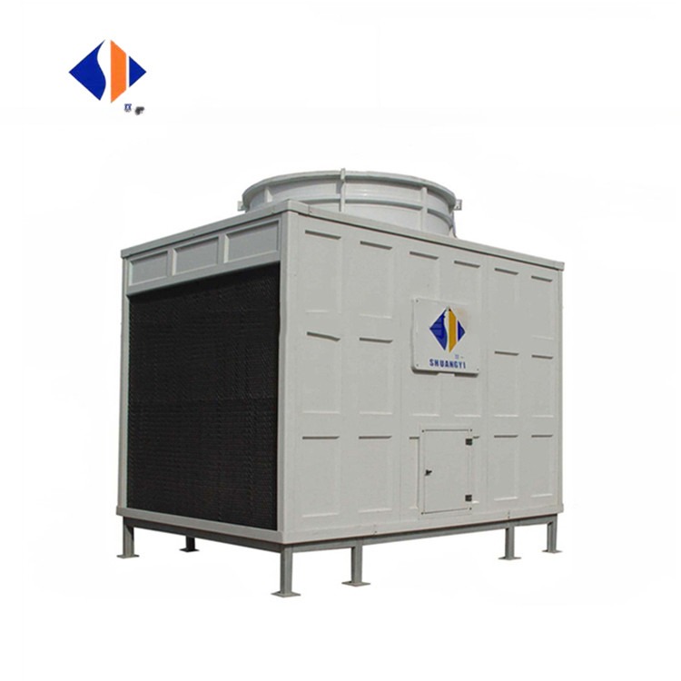 China 150T FRP Industrial Square Cross Flow Water Cooling Tower Chiller with One Year Guarantee factory
