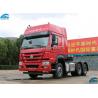 China 420hp  Howo Sinotruk 6x4 Tractor Truck , 10 Wheeler Tractor Head Rated Power 309kw factory