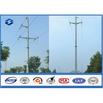 Quality Overhead Transmission Line Electric Power Pole with Material Steel Q345 Q456 , for sale