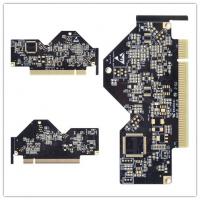 Quality BGA Quick Turn PCB Boards FR4 Middle TG Immersion Gold Black Solder Mask for sale