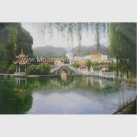 China Hand Painted Claude Monet Oil Paintings Chinese Landscape Oil Paintings factory