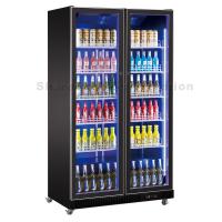 Quality Sharecool Commercial Upright Fridge 1100x600x1980mm Beverage Display Cooler for sale