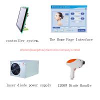 China Control System IPL Spare Parts Diode Power Supply 1200W 808nm Hair Removal Handle for sale