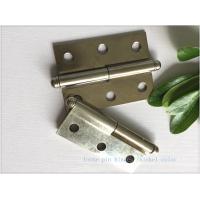 Quality Ball Tip Nickel Plated Commercial Door Hinges Detachable Movable for sale