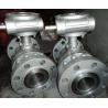 China DIN 2pc Floating Type Stainless Steel Ball Valve With ISO5211 Direct Flange End Cf8m/SS ball valve/150LB factory