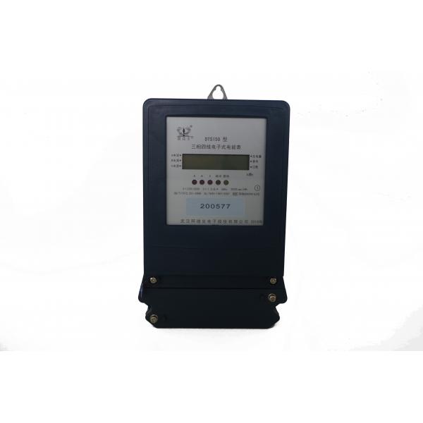 Quality Energy Measurement Electronics Energy Meter , 3 Phase Power Meter With 5 LED Indicator for sale