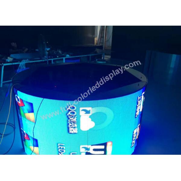 Quality Circular Led Display P3 / P4 / P5 / P6 , Round Led Screen Smd LW-FI 6 for sale
