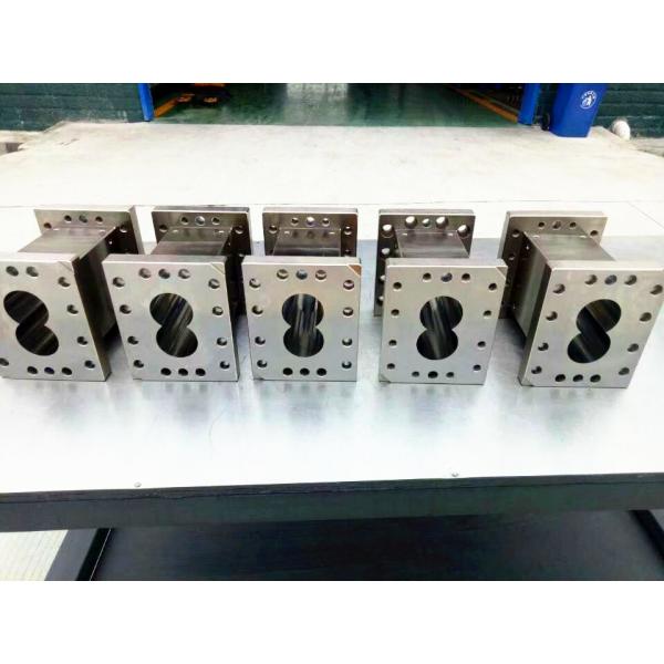 Quality Compact Size Twin Extruder Machine Parts , Twin Screw Extruder Elements ISO9001 Approved for sale