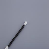China Open Cell Clean Room Cotton Swabs Black PP Stick 100 Pcs / Bag SGS Approved factory