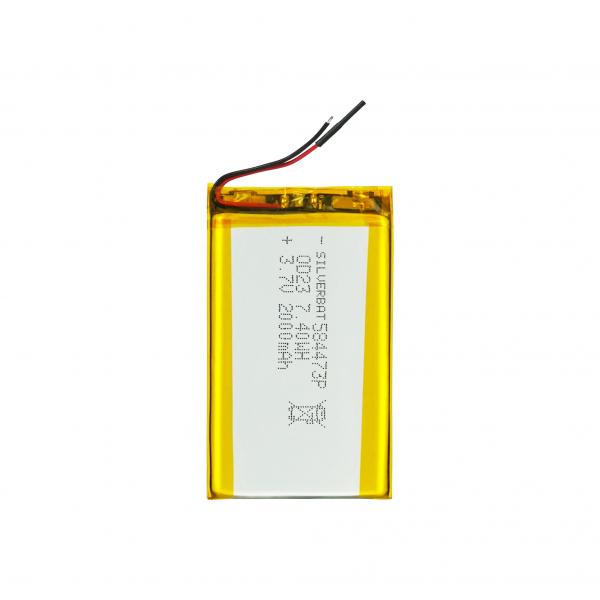 Quality Lithium Ion Polymer 3.7V 2000 MAh Battery For Bluetooth Speaker for sale