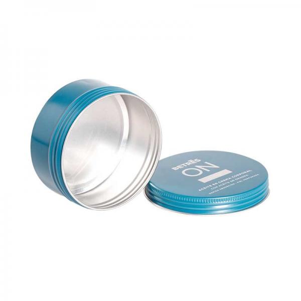 Quality Cosmetic packaging cream jar can aluminum cosmetic face cream lip balm matt for sale