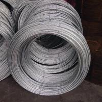 Quality Low Carbon Galvanized Wire Rope , Zinc Coated Steel Wire For Greenhouses for sale