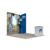 china Folding Trade Show Booth Displays , Conference Exhibit Displays 3X3 No Plastic