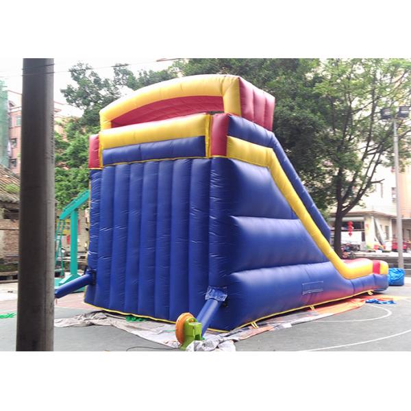 Quality Big Double Lane Commercial Inflatable Water Slide With Pool Made Of 0.5mm for sale