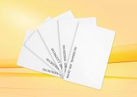 China Security Thick PVC ID Card , Blank employee proximity card for Access Control factory