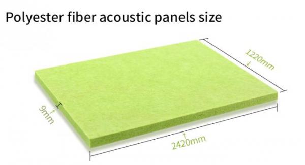 Acoustic Polyester Fiber Sheets soundproofing panels for cinema 0