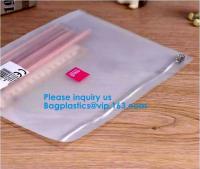China A4 Clear Pvc Zipper File Bag A5 Clear Pvc Document Bag With Red Zipper B5 Pvc Envelope Bag With Card Pouch factory