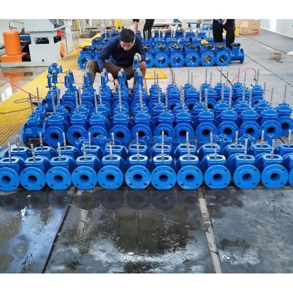 Quality GGG40 PN16 Resilient Seated Gate Valve Exclusively Used For Drinking Water for sale