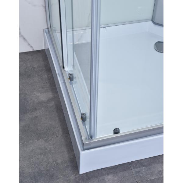 Quality Luxury 4mm Glass Enclosure For Bathroom 35''X35''X85'' for sale