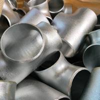 China Seamless Galvanize Fittings Carbon Steel Equal Tee Butt Weld Sch 40 Astm A420 Wpl6 A53 factory