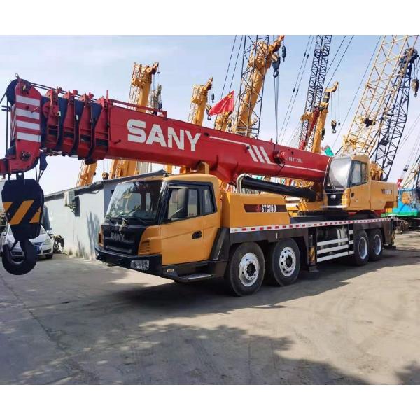 Quality 2017 Used Boom Truck Cranes 75 Tons 274 KW Rpm Rated Power Second Hand Mobile Cranes for sale