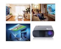 China 2600 Lumens 800x480 USB/HDMI/TV/AV/YPBPR/VGA/Audio Input Wireless LED Video Projector HD Home Theater Projector factory