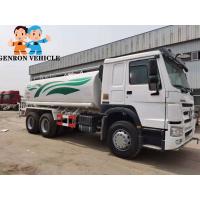 China 12 Tons 15 Cubic New Watering Tank Cart With 10 Wheel 6 X 4 Howo used trailer chassis factory