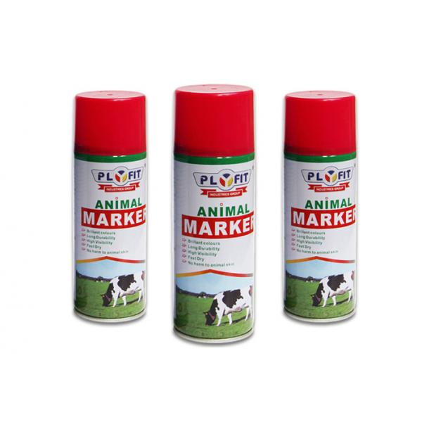 Quality Inverted Goat Animal Marking Paint 500ml Aerosol Weather Resistant High Visible for sale