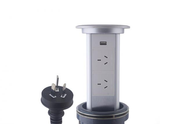Vertical Pop Up Electrical Outlet Kitchen Counter Led Lighting