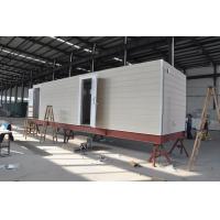 China Prefab Mobile Cabin House / Steel Frame Prefab Modular Homes For Guard House factory