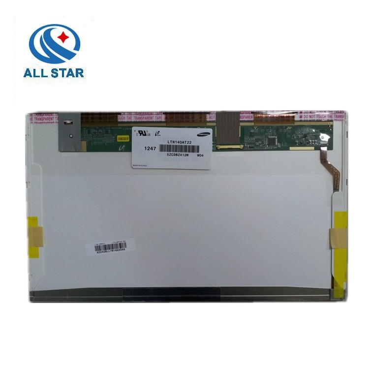 China 14 Inch Normal Samsung LED Screen LTN140AT22 366X768 WXGA Notebook Display factory