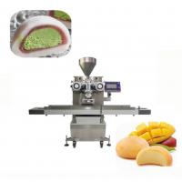 Quality P180 Automatic Double Mochi Ice Cream Filling Machine Aligning Encrusting for sale