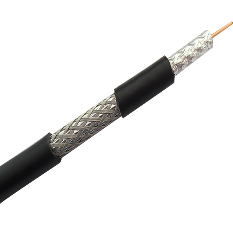 China RG58 RG59 RG6 RG11 Coaxial TV Cable , TV Aerial Cable For CCTV CATV factory