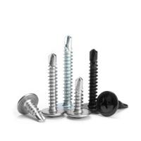 China SS304 410 Stainless Steel Modified Phillips Truss Wafer Head Tek Roofing Self Drilling Screws for sale