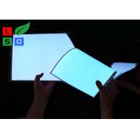 China Warm White  AC100-240V EL Light Panel Customized ShapeROHS Approved for sale