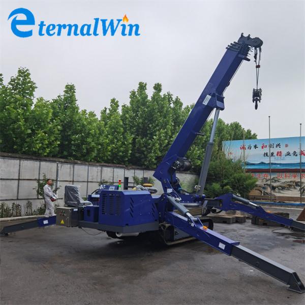 Quality Workshop Electric Crane Mini Folding Construction Spider Crawler Spider Lifting for sale