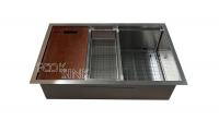 China Household 32 Inch Drop In SS Kitchen Workstation Sink factory
