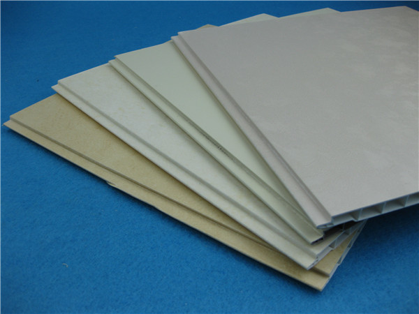 Quality 75% plastic powder PVC Ceiling Panels Length 2m - 5.9m customized for sale