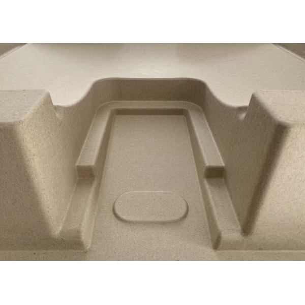 Quality Oversized Molded Pulp Packaging 175mm Depth Thermoformed OCC Pulp Tray for sale