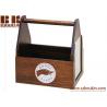China factory customized wooden buckets beer storage holders beer organizer factory