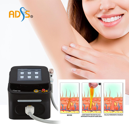 Quality Permanent Laser Hair Removal Ice Machine , 808 Diode Laser Equipment OEM / ODM for sale