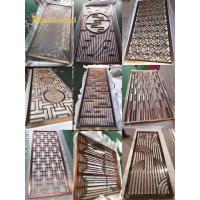 China SS201 304 Customize Stainless Steel Room Divider Decoration Wall factory