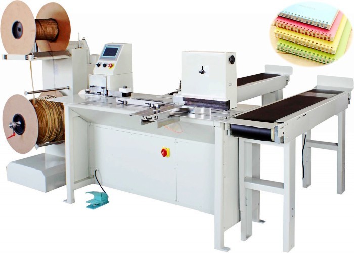 China WNB-420 Size from 1/4 to 1-1/4 no need change mould Double Loop Wire Spool Binding Machine factory