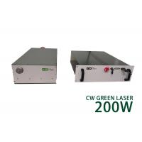 China Single Mode Nanosecond CW Pulsed Laser Green 200W Fiber Laser factory