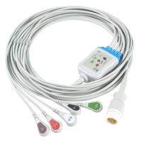 Quality P-Hilips ECG Cables And Leadwires 12pin 5 Lead M1975A ECG Cable for sale