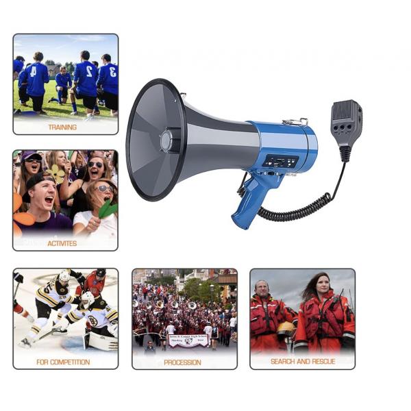 Quality Customizable Military Megaphone With Bluetooth 8H Battery 155 X 255MM for sale