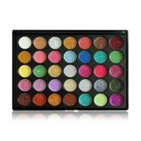 China Shimmer 35 Color Glitter Pigment Eyeshadow Palette Makeup Suitable For All Skins factory